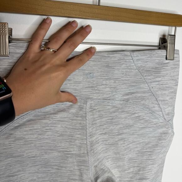 Lululemon Train Times 7/8 Pant 25" Leggings Wee Are From Space Nimbus Size 10 - Picture 5 of 8